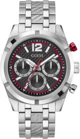 Guess Resistance Silver Stainless Steel Bracelet GW0714G1