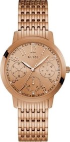 GUESS Multifunction Crystals Rose Gold Stainless Steel Bracelet W1088L2