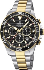 FESTINA Two Tone Stainless Steel Chronograph F20363/3