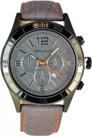 Ferrucci Leather Band Watch With Date FC7064K.08
