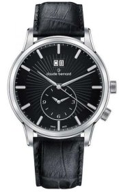 Claude Bernard Classic 2nd Time Zone 62007-3-NIN