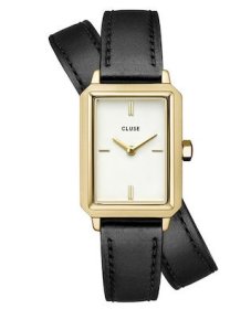 Cluse Fluette Double Black Leather Band CW11513