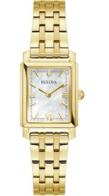 Bulova Sutton Gold Stainless Steel Bracelet 97L177