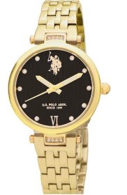 U.S. Polo Assn. Margot Gold Stainless Steel Bracelet USP8247BK