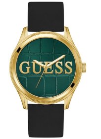 Guess Reputation Black Rubber Strap GW0887G2