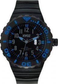 KA:OZ Black Rubber Strap KA-OZ-A87101-3SS5A