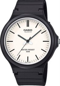 CASIO Collection Black Rubber Strap MW-240-7EVEF