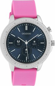 Oozoo Smartwatch Pink Rubber Strap Q00314