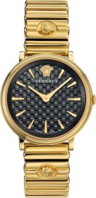 Versace V-Circle Gold Black VE8101519