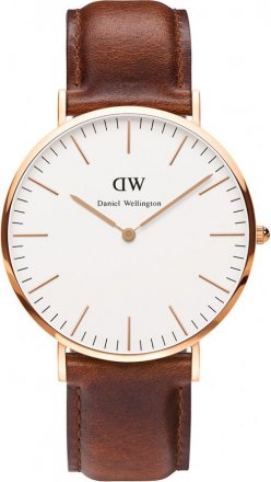DANIEL WELLINGTON St. Andrews Brown Leather Strap 0106DW (DW00100006)