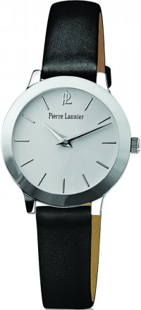 PIERRE LANNIER Ladies Black Leather Strap 019K623