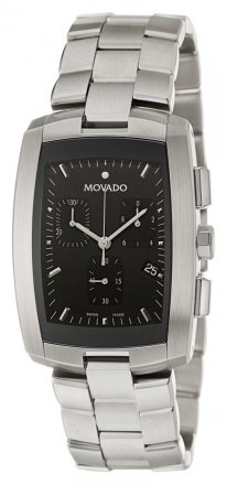 Movado Eliro Chronograph mens Stainless Steel Bracelet 0605571