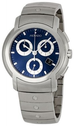 Movado Sl mens Chronograph Stainless Steel Bracelet 0605825