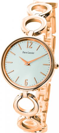PIERRE LANNIER Ladies Rose Gold Stainless Steel Bracelet 061J929