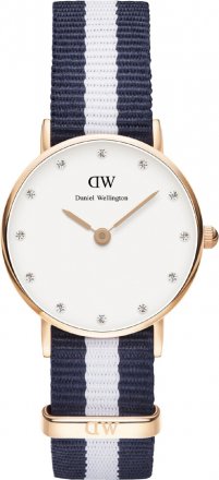 Daniel Wellington Lady Classy Glasgow Multicolor Nato Strap 0908DW