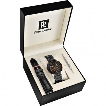 PIERRE LANNIER Special Collection FFBB Stainless Steel Chronograph 367C039C