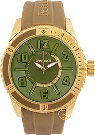 Ferendi Light Brown Rubber Strap 1327-3