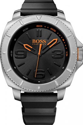 Boss Orange Sao Paolo Black Rubber Strap 1513105