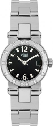 Movado Vizio Quartz Stainless Steel Bracelet 1604527