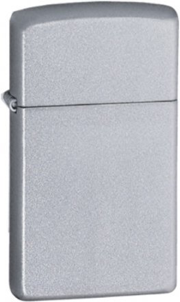 Zippo Satin Chrome Slim 1605