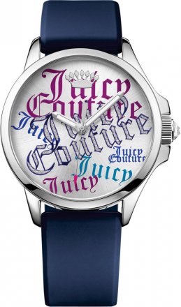 JUICY COUTURE Jetsetter Blue Rubber Strap 1901310