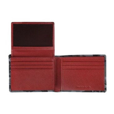 Zippo 2006052 Tri-Fold Camo Grey δερμάτινο πορτοφόλι