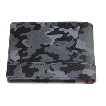 Zippo 2006052 Tri-Fold Camo Grey δερμάτινο πορτοφόλι