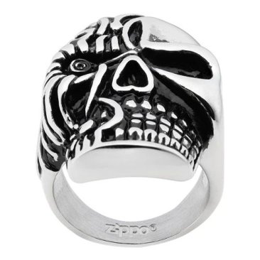 Zippo δαχτυλίδι με νεκροκεφαλή 2006284