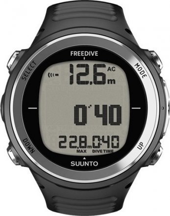 SUUNTO D4f Dive Computer Black Rubber Strap SS023198000
