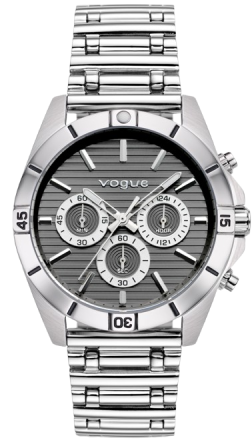 Vogue New Yorker Silver Stainless Steel Bracelet 650383