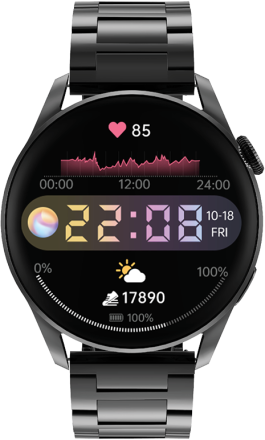 DAS.4 SP40 Smartwatch με Παλμογράφο 80031