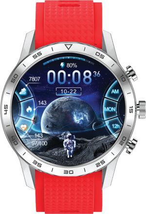 DAS.4 SU20 Smartwatch με Παλμογράφο 80044