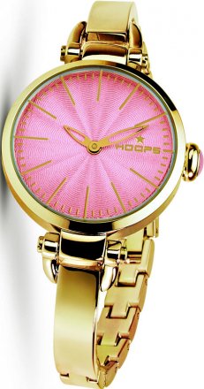 Hoops B.Jolie Apricot Gold Steel Bracelet 2517LGS08