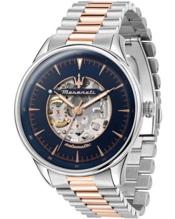 MASERATI Tradizione Automatic Two Tone Stainless Steel Bracelet R8823146001