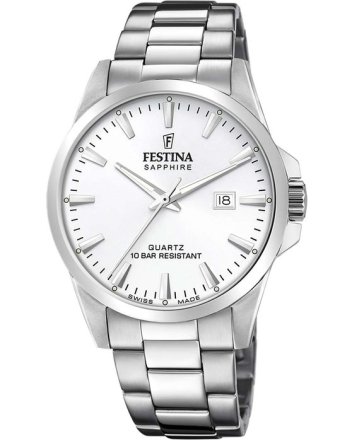 Festina Silver Stainless Steel Bracelet F20024/2