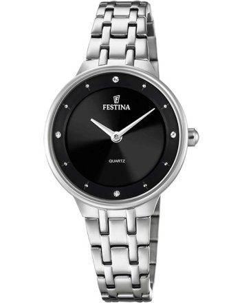 Festina Crystals Silver Stainless Steel Bracelet F20600/4