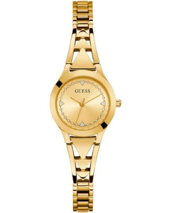 Guess Tessa Crystals Gold Stainless Steel Bracelet GW0609L2
