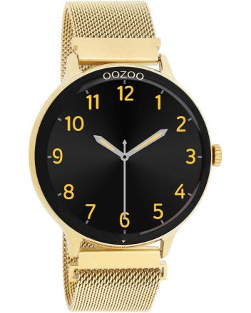 Oozoo Smartwatch Gold Stainless Steel Bracelet Q00136