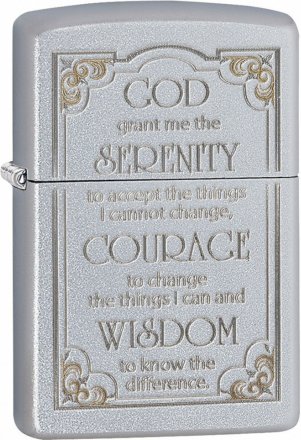 Zippo 28458 Serenity Prayer