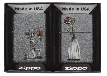 Zippo 28987 Iron Stone Couple