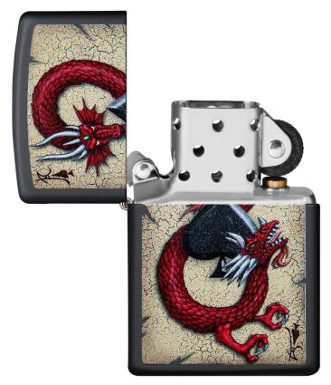 Zippo 29840 Dragon Ace Design