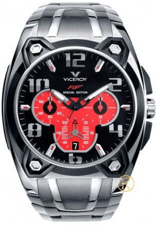 VICEROY Fernando Alonso Special Edition Stainless Steel Chronograph 47625-75