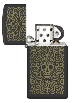 Zippo 48564 Slim® Skull Design
