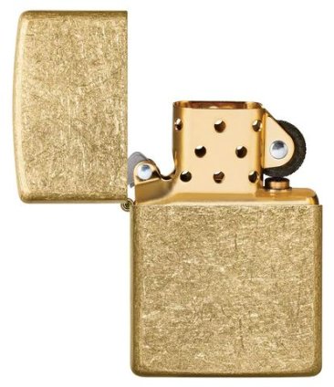 Zippo 49477 Classic Tumbled Brass