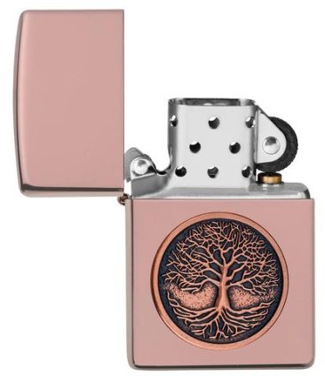 Zippo 49638 Tree of Life Emblem