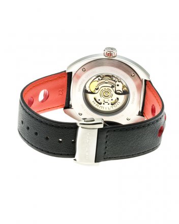 Hamilton H35405741 Pan Europ Auto Blue Fabric Strap