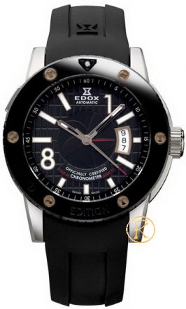 Edox Class 1 Automatic Officially Certified Chronometer Limided Edition 80076-TIN-NIR