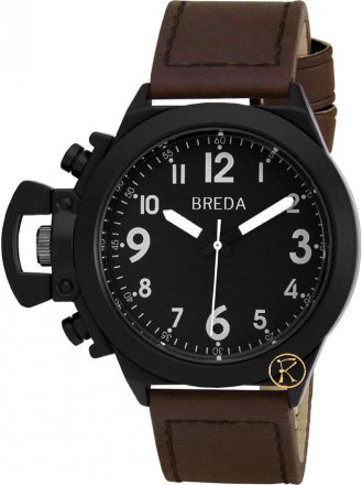 Breda Joseph Black Brown Strap 8170