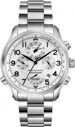 Bulova Precisionist Stainless Steel Chronograph 96B183