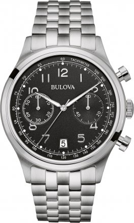 BULOVA Vintage Stainless Steel Chronograph 96B234